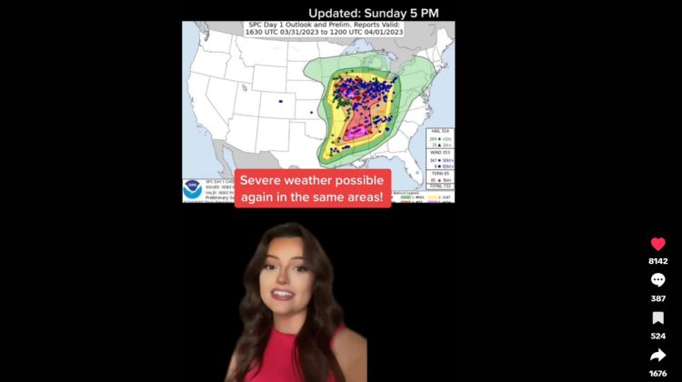 tiktok severe weather featured